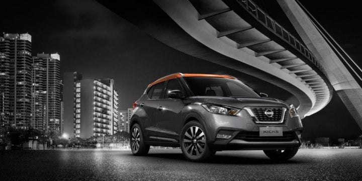 nissan kicks front angle