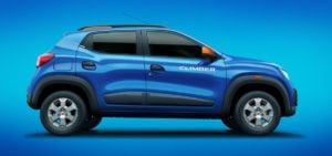 renault kwid climber colours electric blue