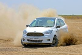 2017 ford figo s test drive review action image