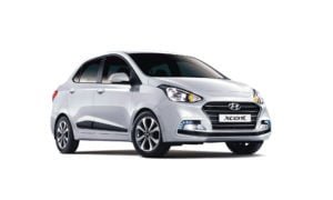 new look hyundai xcent 2017 front angle