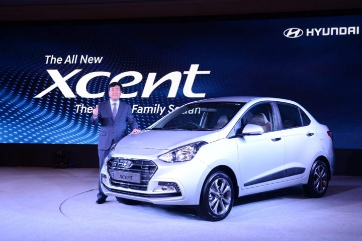 new look hyundai xcent 2017 launch image