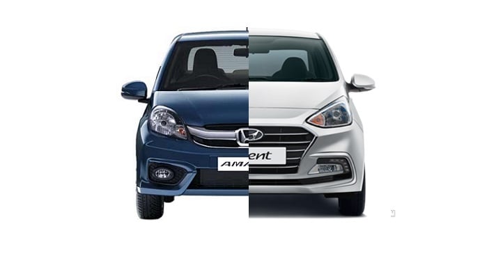 2017 hyundai xcent vs honda amaze