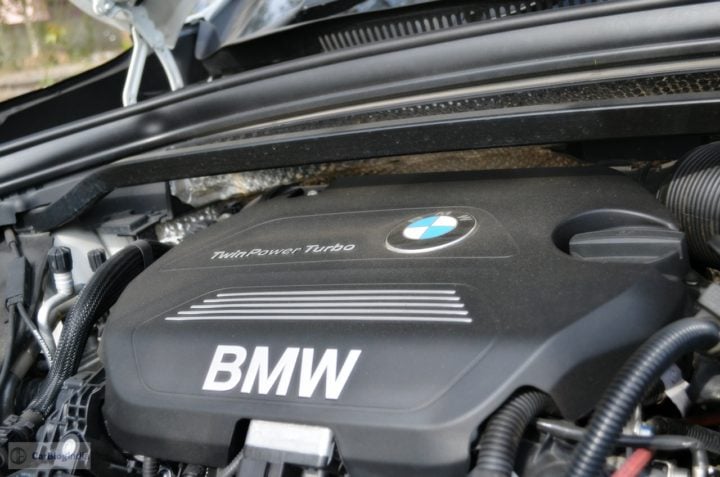 bmw x1 review images engine