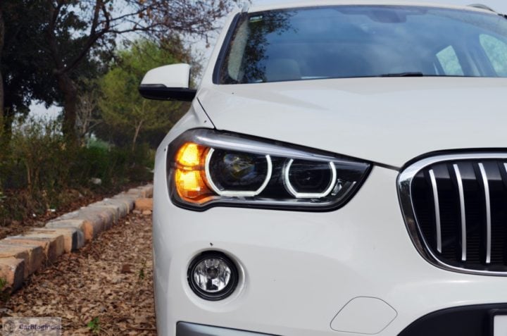 bmw x1 test drive review india images front headlights