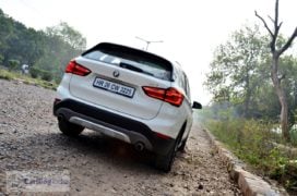 bmw x1 review india images rear