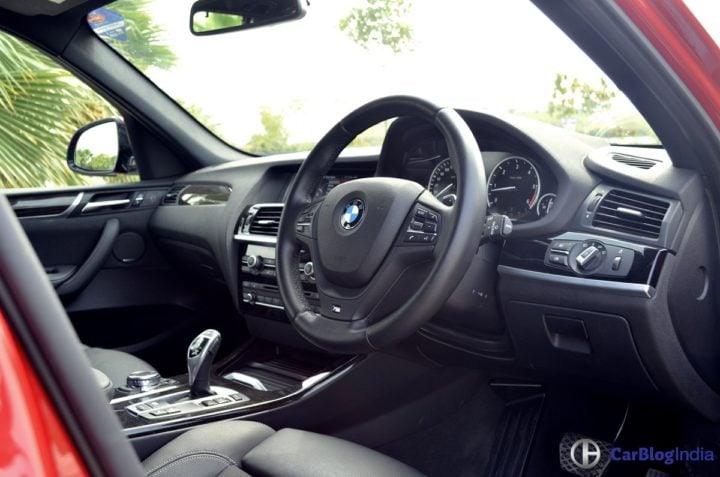 bmw x3 m sport test drive review interiors