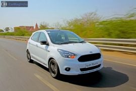 ford figo s test drive review images