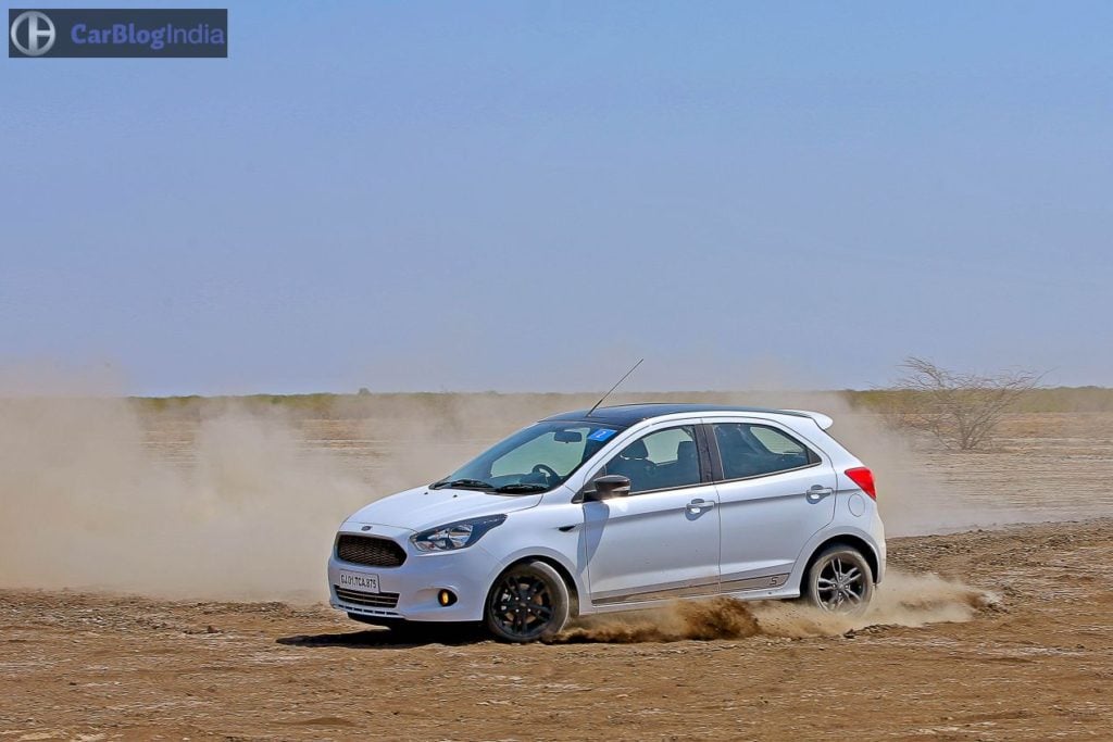 2017 Ford Figo S Test Drive Review Action Image