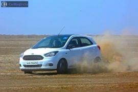 2017 ford figo s test drive review action image