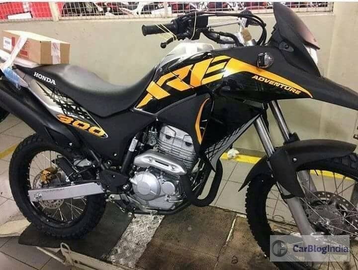 honda xre 300 india adventure bike spy pic