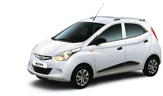 hyundai eon sports edition front angle