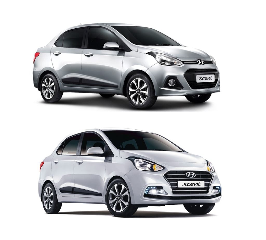 Hyundai Xcent Old vs New » Car Blog India