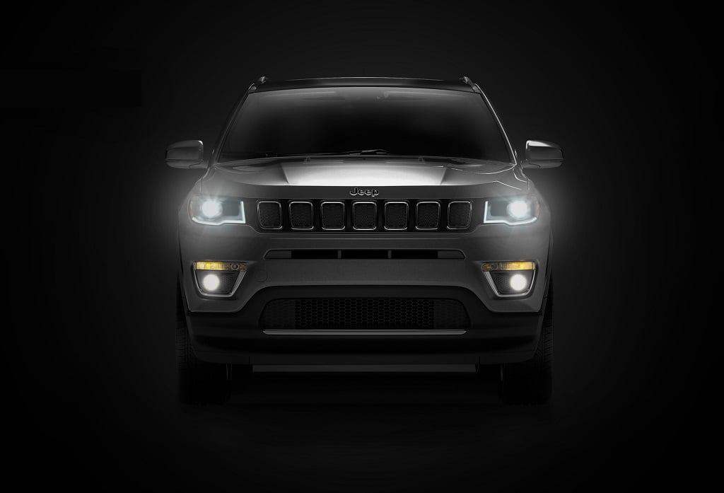 jeep compass india teaser image front