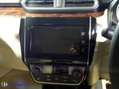 new look maruti dzire 2017 touchscreen AVN