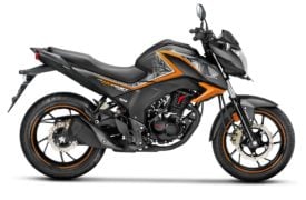 2017 honda cb hornet 160r mars orange