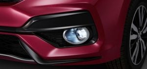 new 2017 honda jazz facelift fog lamps