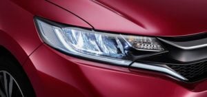 new 2017 honda jazz facelift headlamp