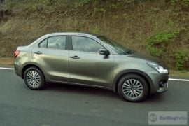 2017 maruti dzire test drive review images