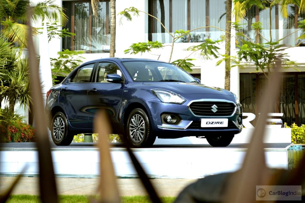 2017 maruti dzire test drive review images