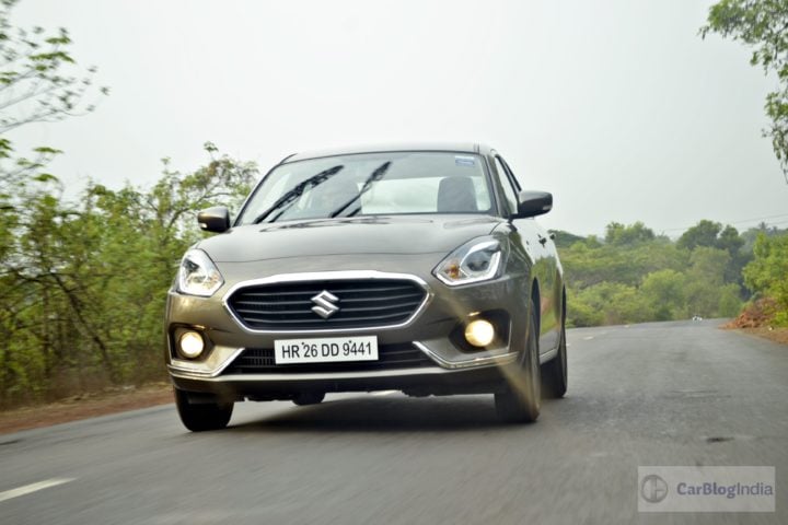 2017 maruti dzire test drive review images