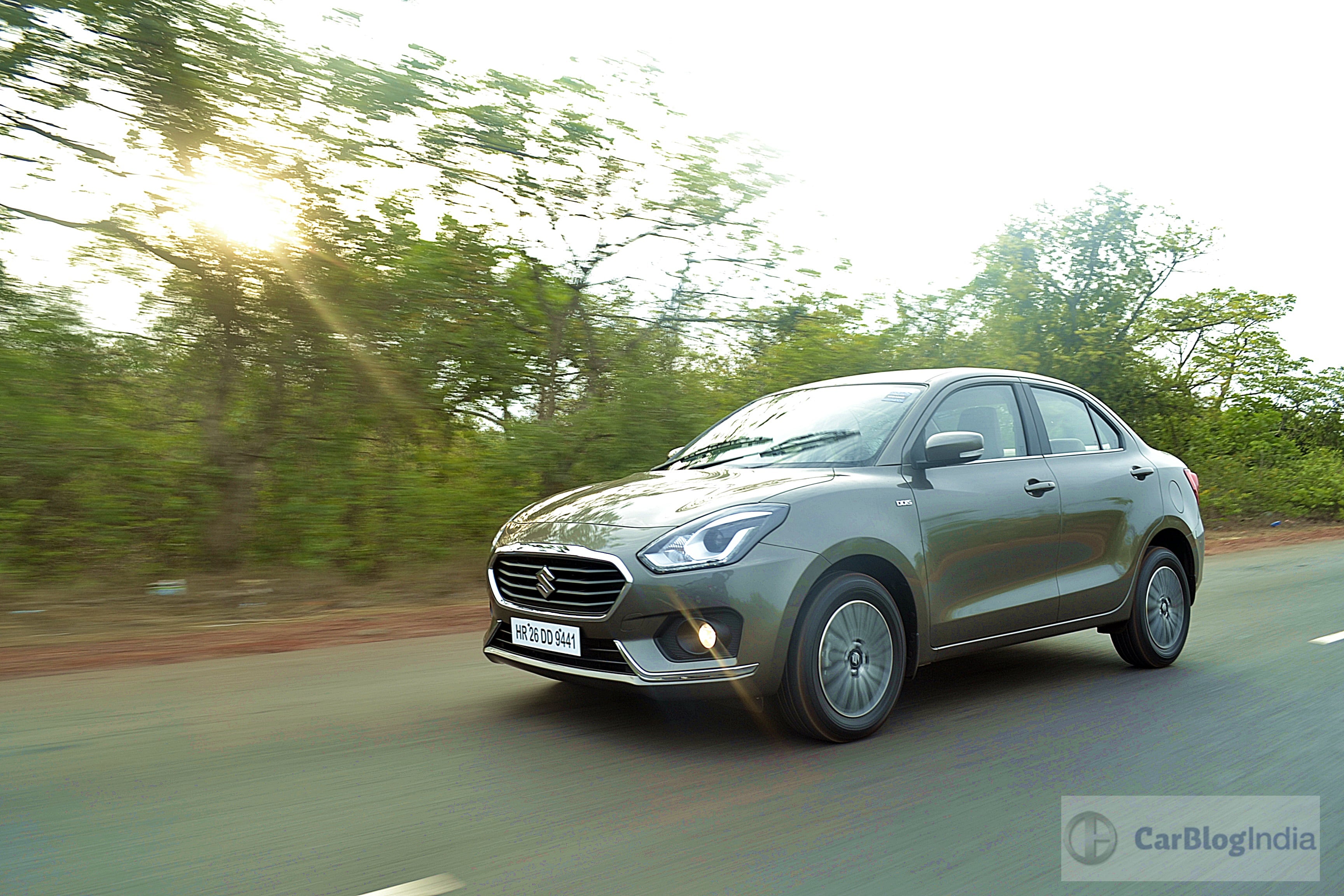 2017 maruti dzire test drive review images