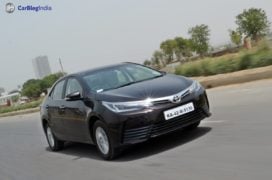 2017 toyota corolla altis test drive review front angle