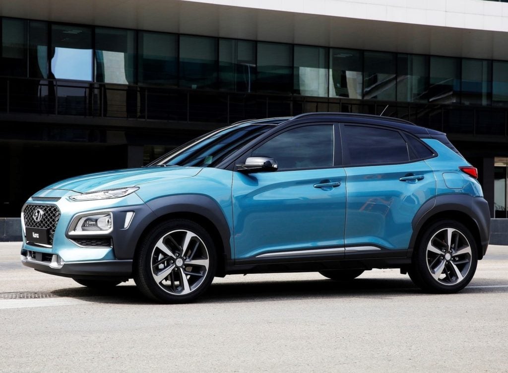 Hyundai Kona SUV India - Images Side Profile