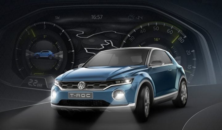 Volkswagen T-Roc SUV Concept Images