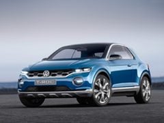 Volkswagen T Roc SUV Concept Images front angle