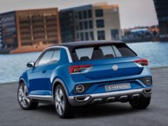 Volkswagen T Roc SUV Concept Images rear angle