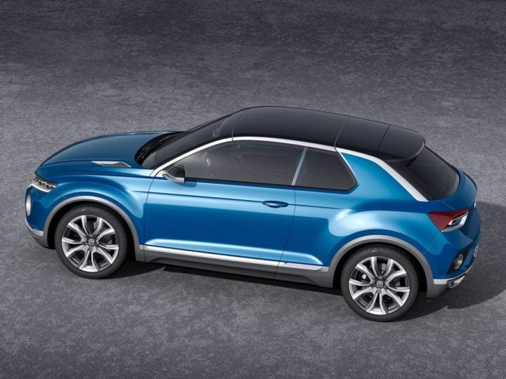 Volkswagen Cars at Auto Expo 2018 Volkswagen T Roc Suv Concept Images Side Profile