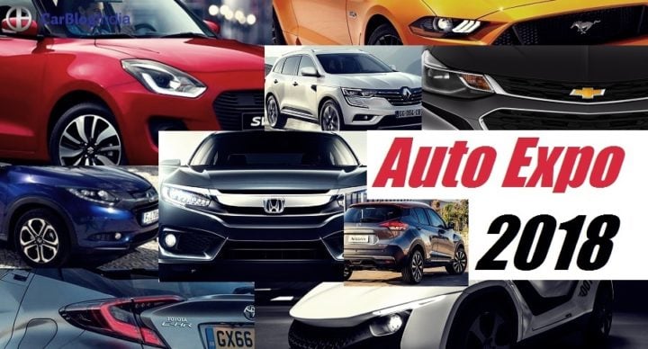 cars at auto expo 2018 maruti, hyundai, tata, honda, toyota