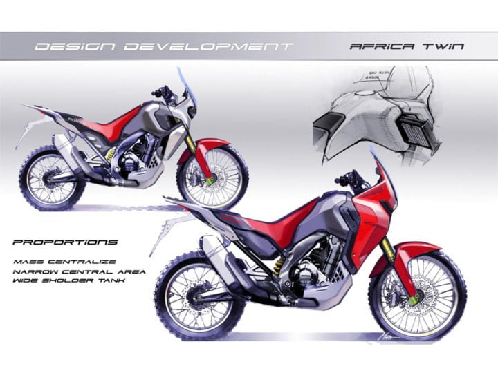 honda africa twin india design review image