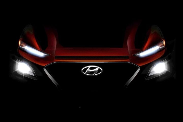 Hyundai Cars at Auto Expo 2018 Hyundai Kona Teaser Image