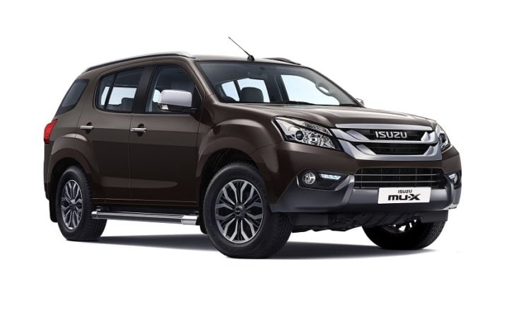 Best Mileage Automatic Cars - Isuzu MU-X Automatic