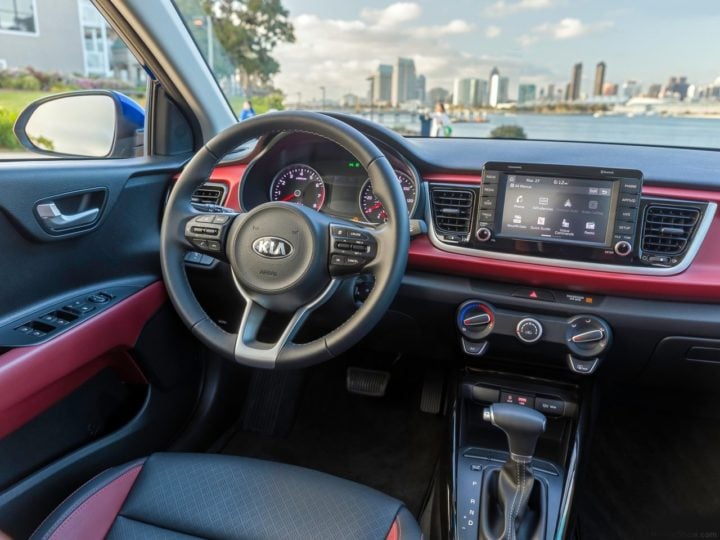 kia rio price in india images interior steering wheel