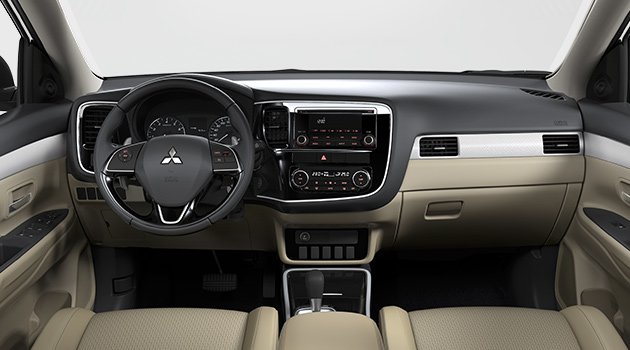 mitsubishi outlander india 2017 interior