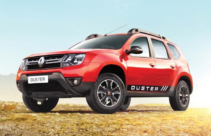 renault duster petrol automatic front angle