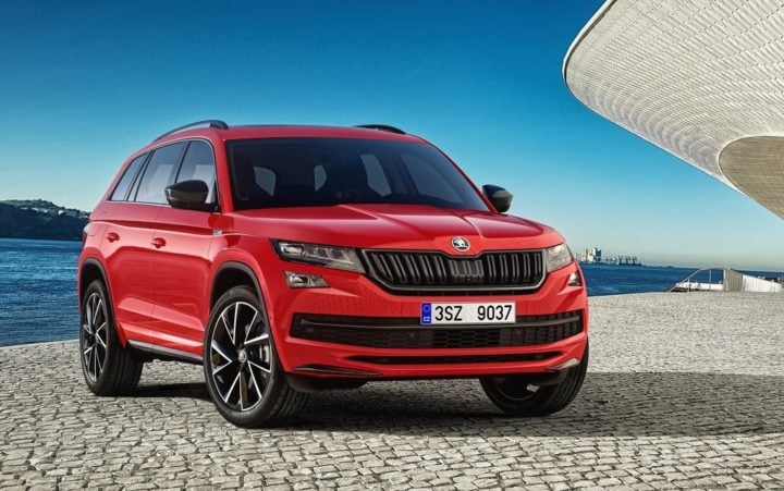 Skoda Cars at Auto Expo 2018 Skoda Kodiaq Sportline