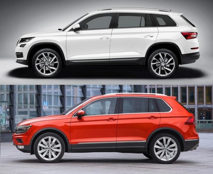 Tiguan vs kodiaq