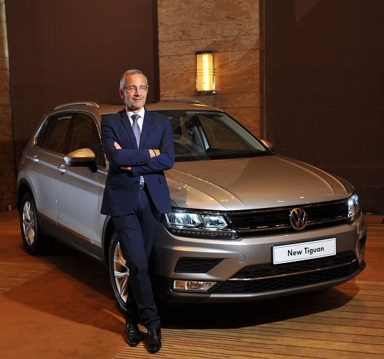 volkswagen tiguan india launch