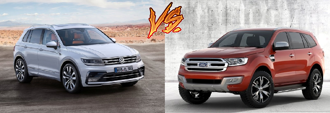 volkswagen tiguan vs ford endeavour comparison