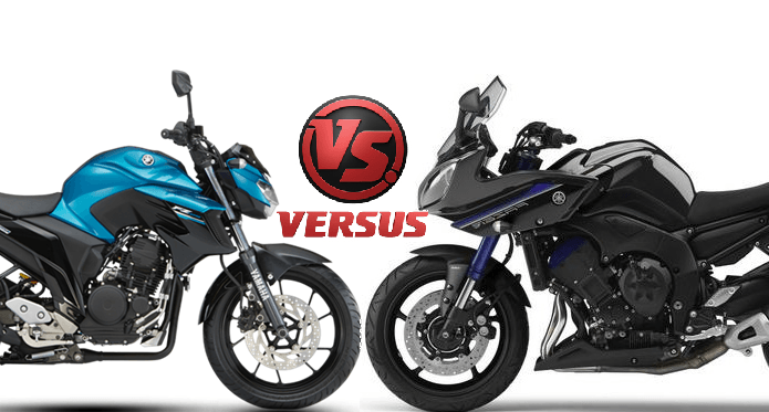 yamaha fz25 vs fazer 250