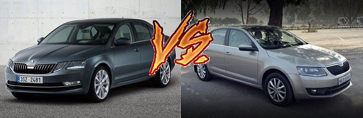 New 2017 Skoda Octavia vs Old Model