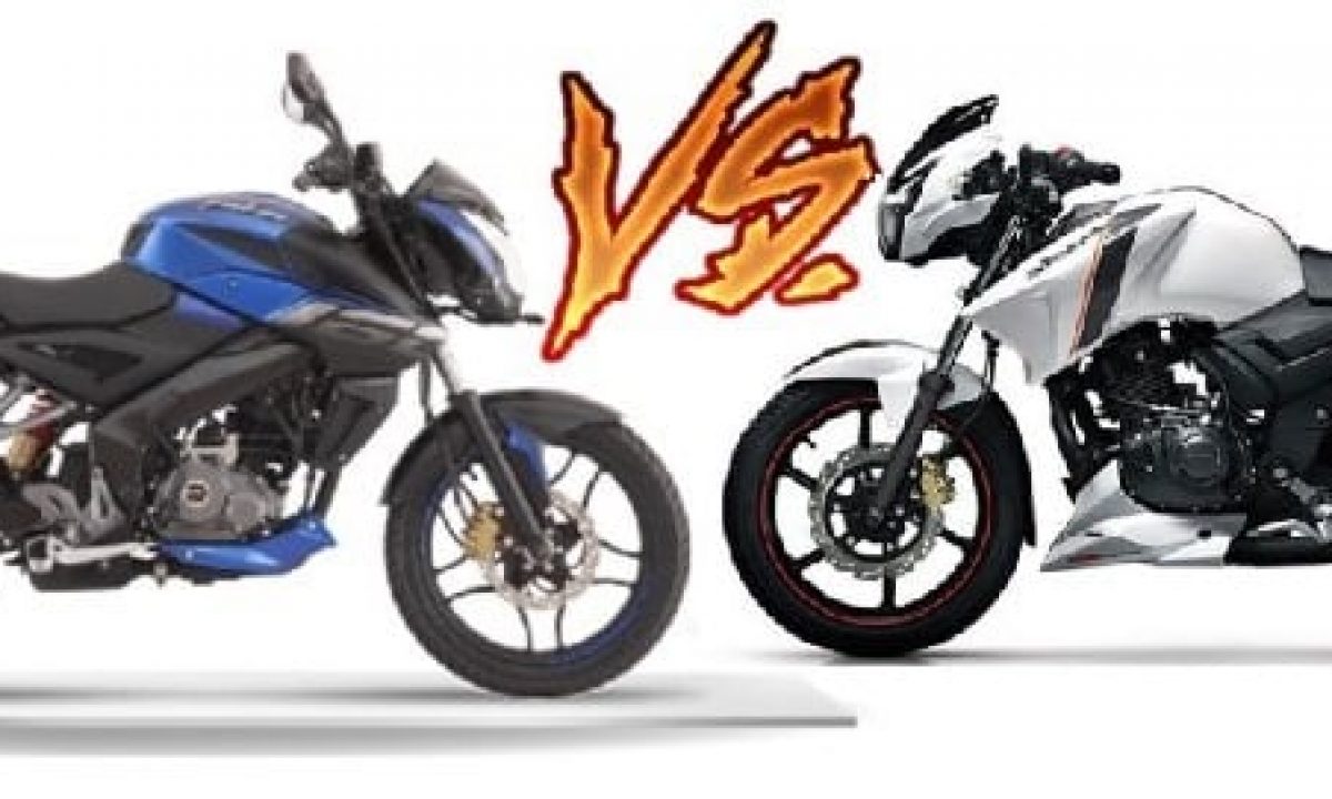 Compare Bajaj Pulsar NS 160 vs TVS 