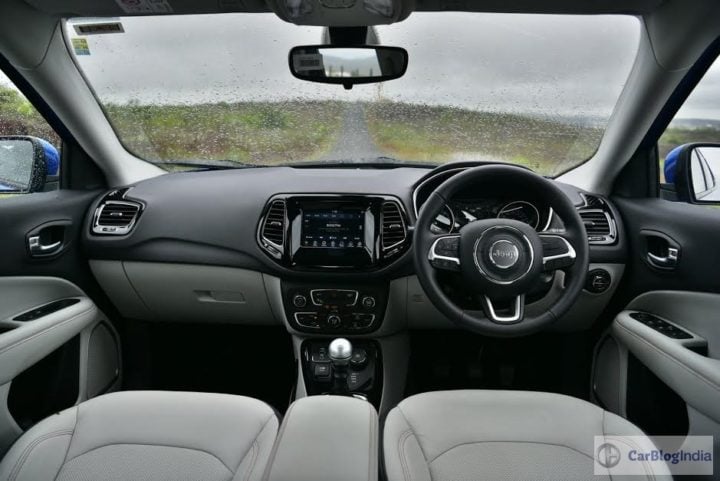 Jeep Compass vs Hyundai Creta - Jeep Compass Interior