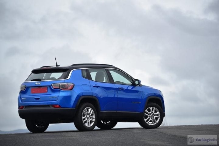 jeep compass india images rear angle