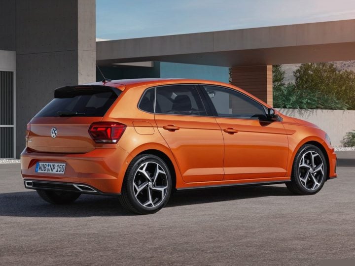 new 2018 volkswagen polo india images rear angle