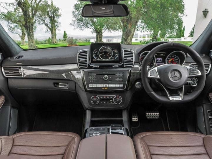 new Mercedes GLS63 amg india interior