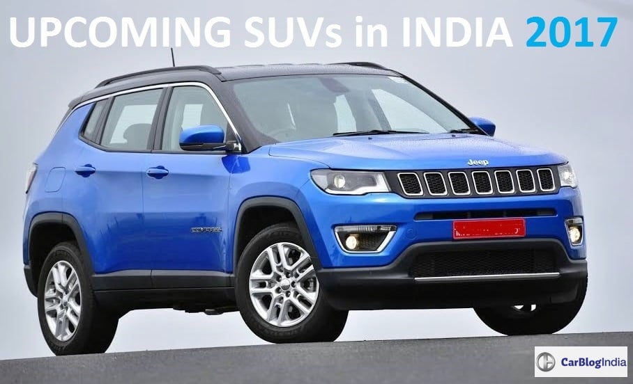 Upcoming SUVs in India 2017